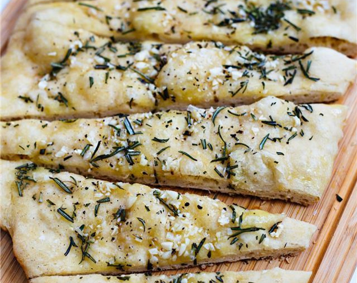 Grilled Garlic Rosemary Focaccia