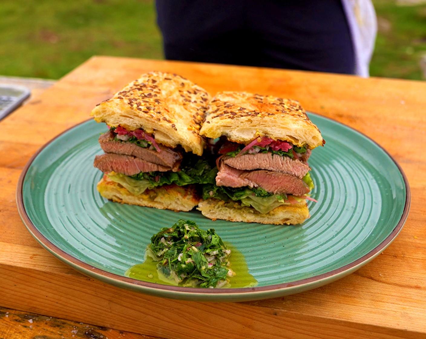 Irish Lamb Sandwich