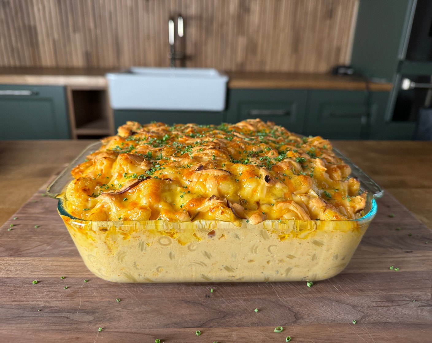 Buffalo Mac and Cheese inspired by Tini