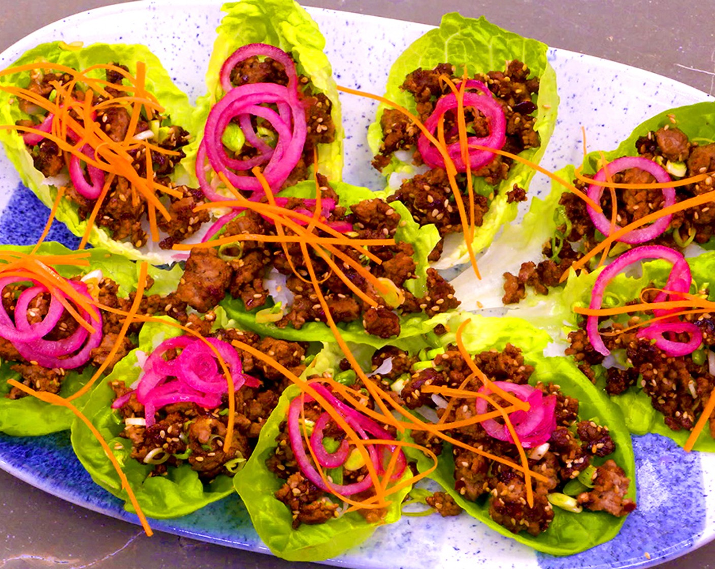 Gordon’s Beef Lettuce Cups